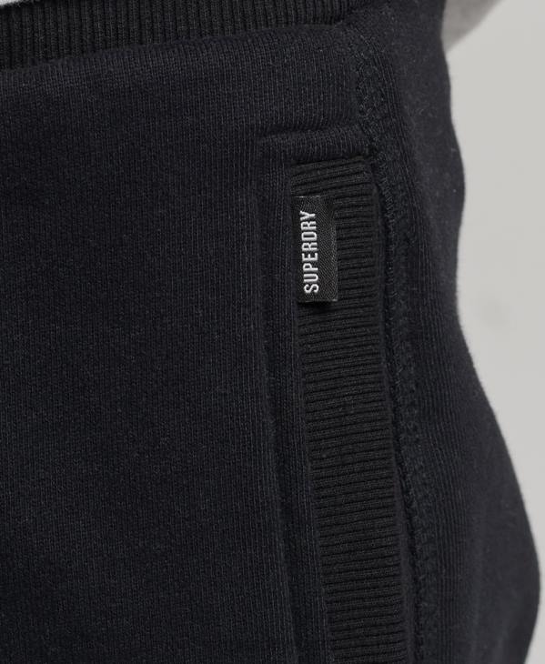 Superdry Hommes short en jersey de coton bio à logo vintage D64Z326 vêtements noir