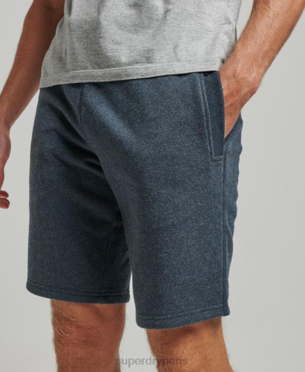 Superdry Hommes short en jersey à logo brodé D64Z319 vêtements marine