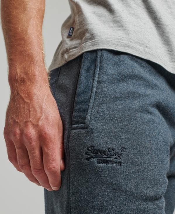 Superdry Hommes short en jersey à logo brodé D64Z319 vêtements marine