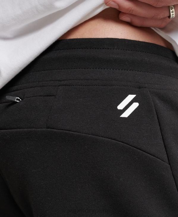 Superdry Hommes short gymtech D64Z315 vêtements noir