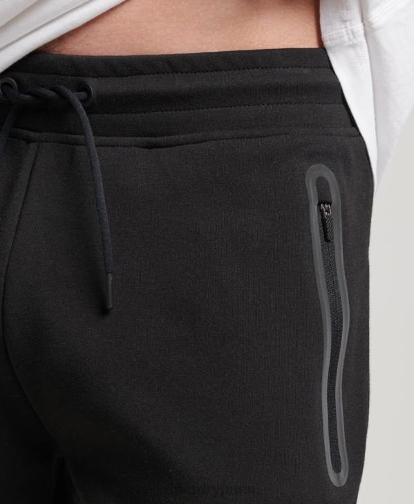Superdry Hommes short gymtech D64Z315 vêtements noir