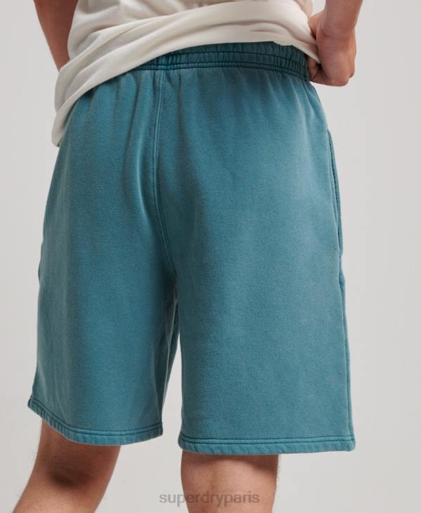 Superdry Hommes short marque vintage D64Z281 vêtements turquoise