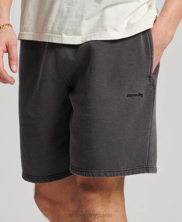 Superdry Hommes short marque vintage D64Z293 vêtements gris foncé