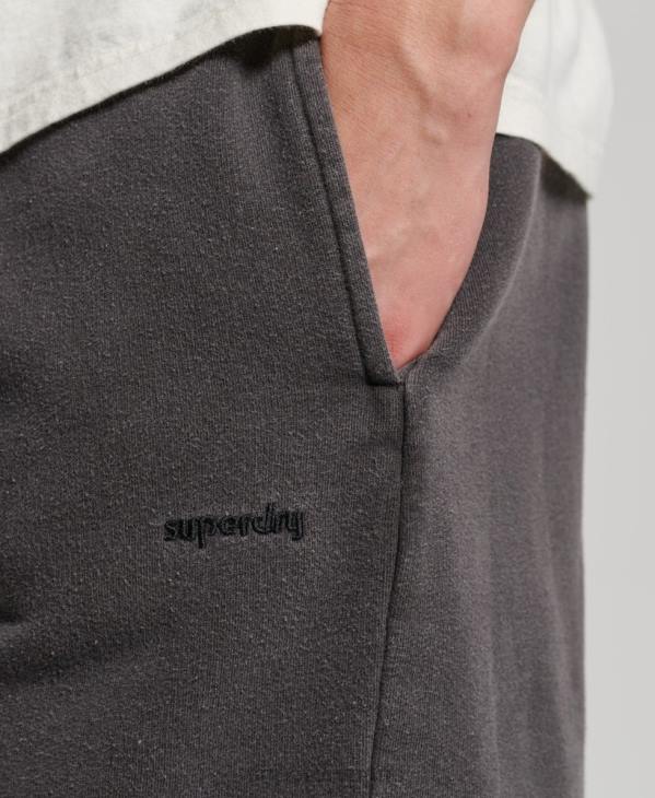 Superdry Hommes short marque vintage D64Z293 vêtements gris foncé