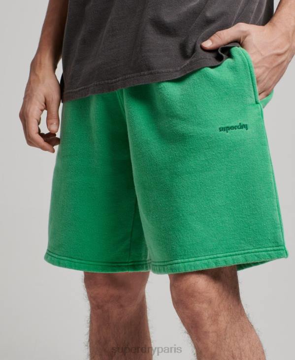 Superdry Hommes short marque vintage D64Z295 vêtements vert