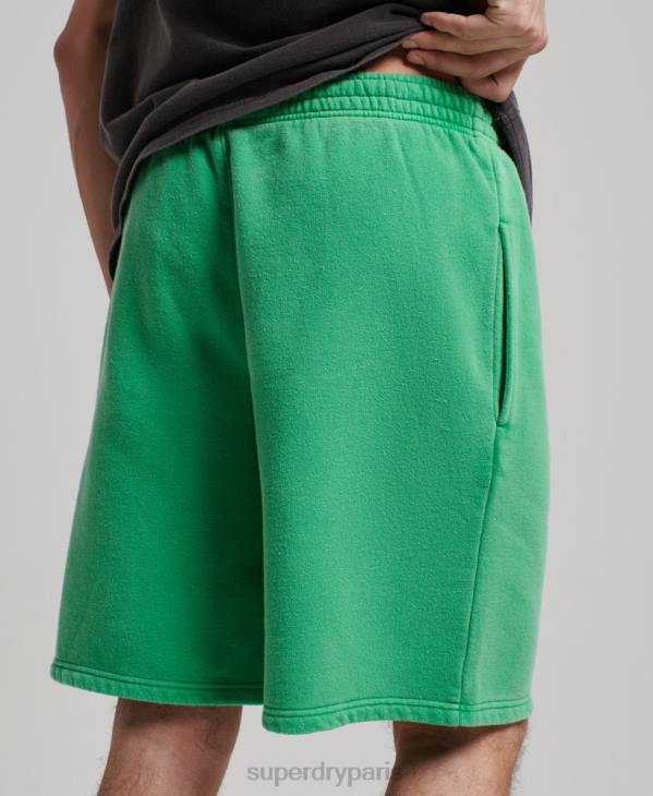 Superdry Hommes short marque vintage D64Z295 vêtements vert