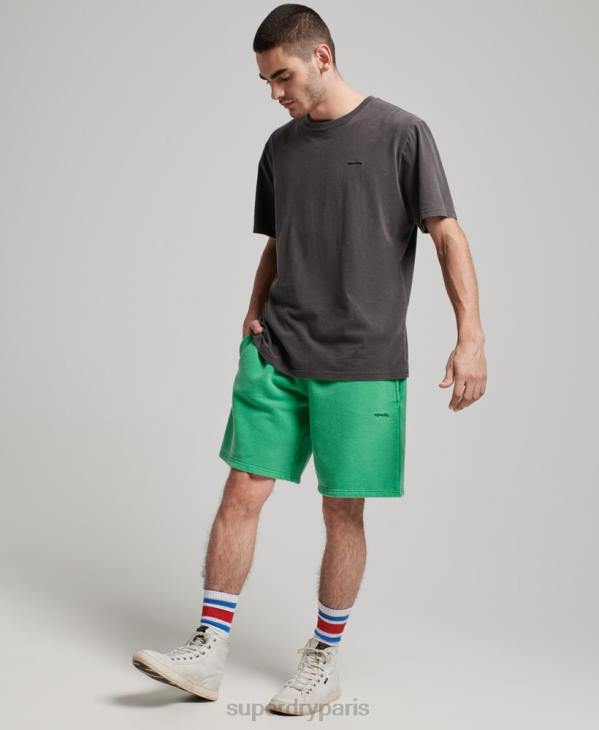 Superdry Hommes short marque vintage D64Z295 vêtements vert