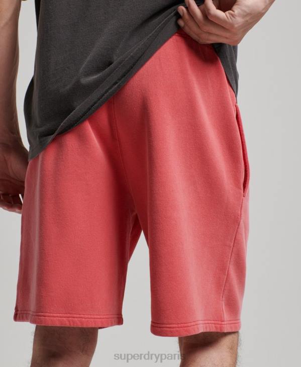 Superdry Hommes short marque vintage D64Z302 vêtements rouge