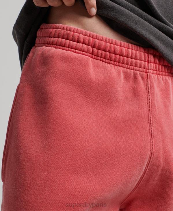 Superdry Hommes short marque vintage D64Z302 vêtements rouge