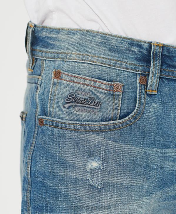 Superdry Hommes short slim officier D64Z384 vêtements jeans