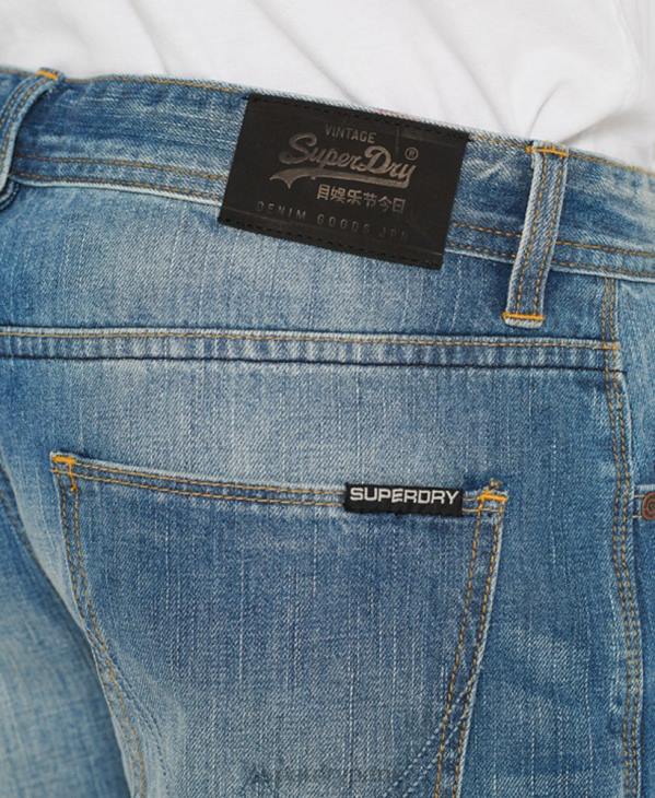 Superdry Hommes short slim officier D64Z384 vêtements jeans