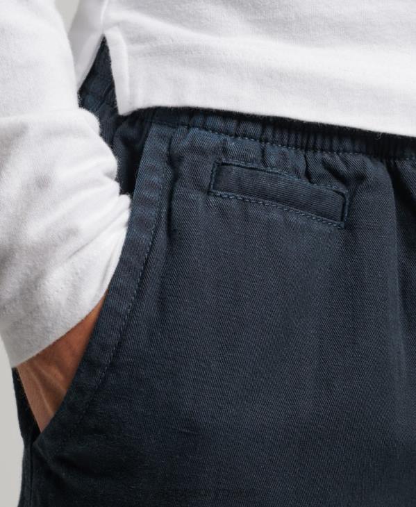 Superdry Hommes short surteint vintage D64Z257 vêtements marine