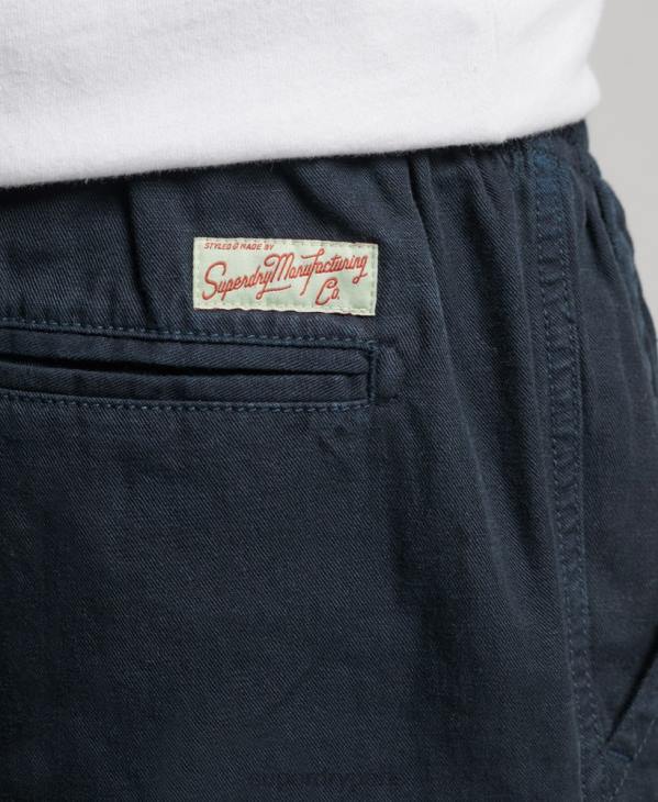 Superdry Hommes short surteint vintage D64Z257 vêtements marine