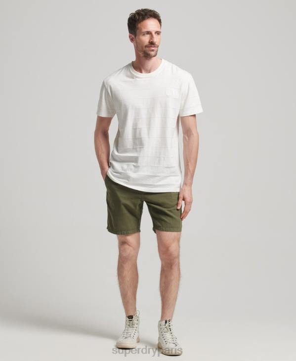 Superdry Hommes short surteint vintage D64Z274 vêtements kaki