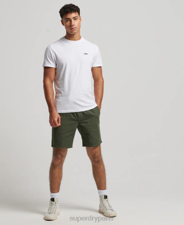 Superdry Hommes short surteint vintage D64Z291 vêtements kaki