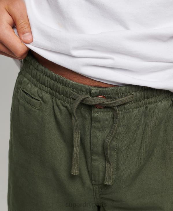 Superdry Hommes short surteint vintage D64Z291 vêtements kaki