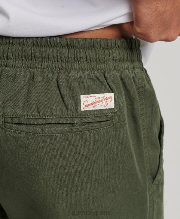 Superdry Hommes short surteint vintage D64Z291 vêtements kaki