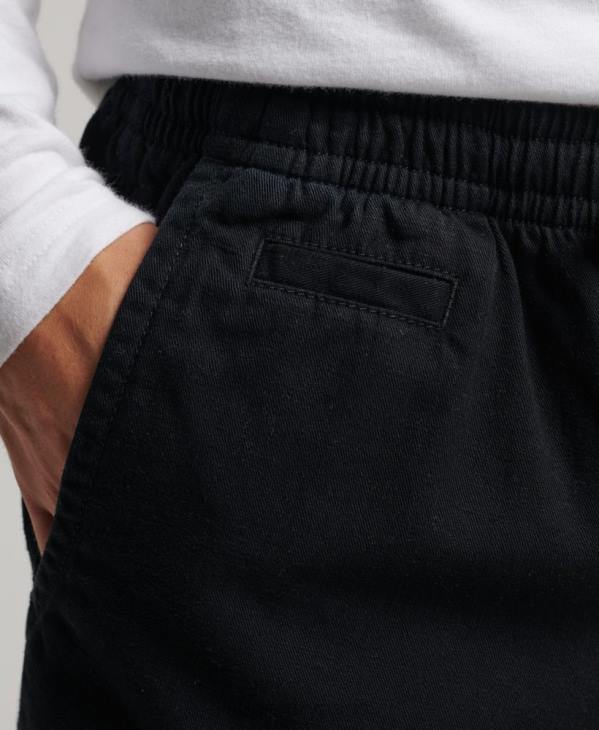 Superdry Hommes short surteint vintage D64Z322 vêtements noir
