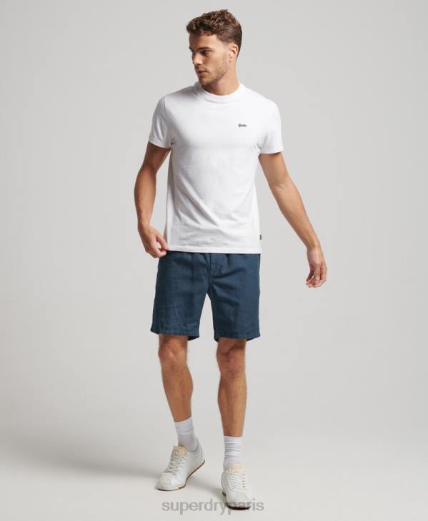 Superdry Hommes short surteint vintage D64Z33 vêtements bleu