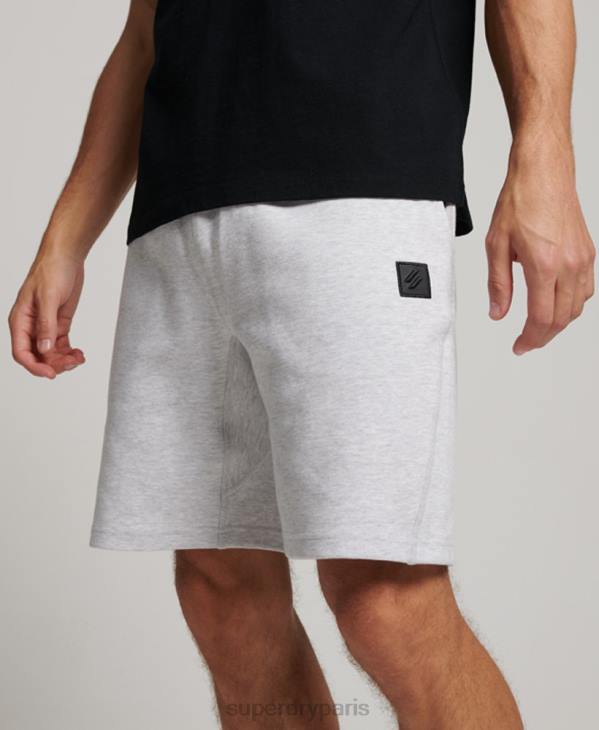 Superdry Hommes short technique D64Z290 vêtements gris
