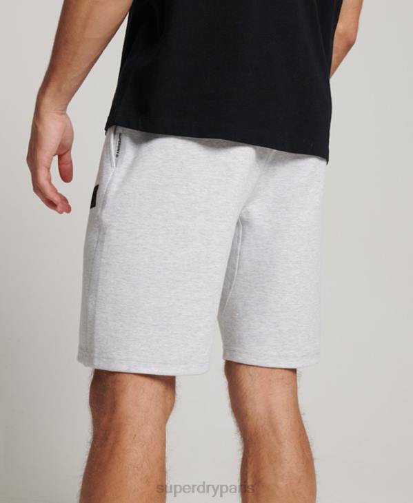 Superdry Hommes short technique D64Z290 vêtements gris