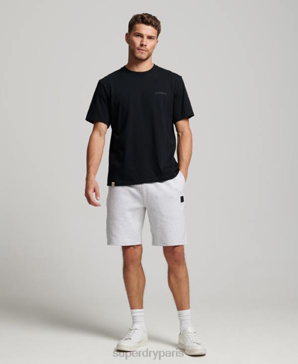 Superdry Hommes short technique D64Z290 vêtements gris