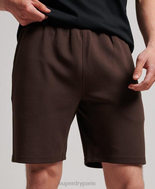 Superdry Hommes short technique D64Z301 vêtements brun