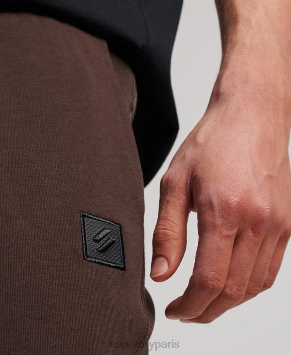 Superdry Hommes short technique D64Z301 vêtements brun