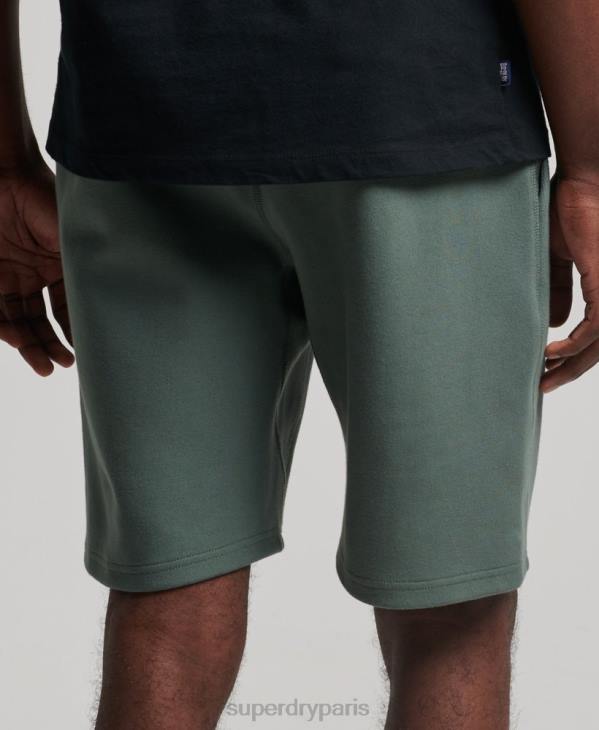 Superdry Hommes short technique D64Z345 vêtements vert