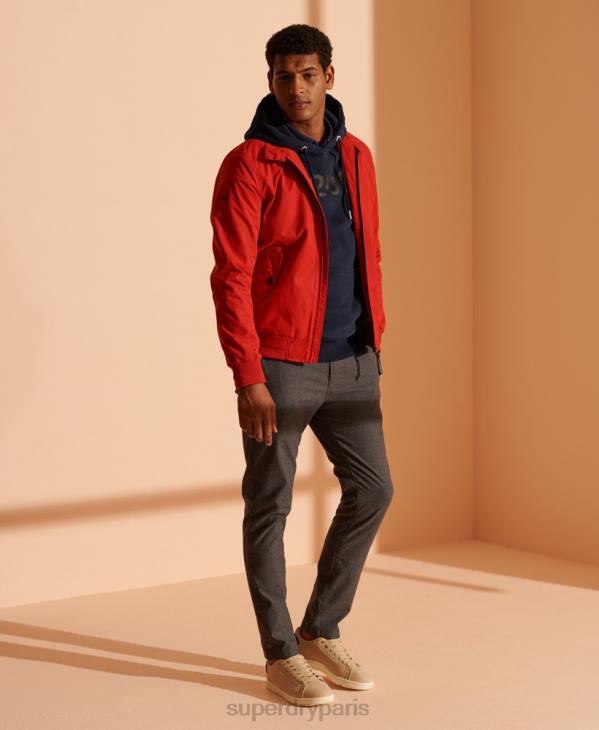 Superdry Hommes Sweat à capuche 2003 D64Z900 vêtements marine