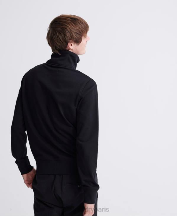 Superdry Hommes haut de survêtement loopback collectif D64Z876 vêtements noir