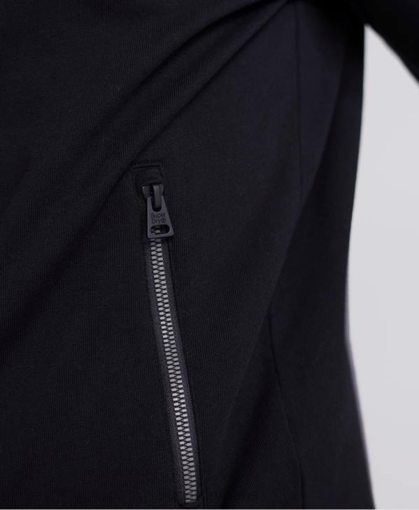 Superdry Hommes haut de survêtement loopback collectif D64Z876 vêtements noir