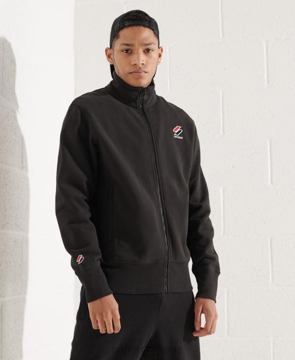Superdry Hommes haut de survêtement sportstyle essentiel D64Z872 vêtements noir