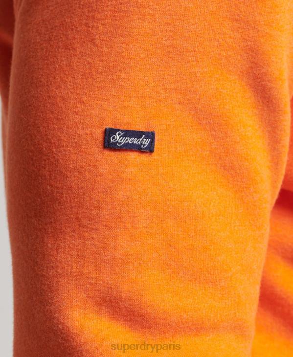 Superdry Hommes sweat à capuche cali à logo vintage D64Z464 vêtements orange