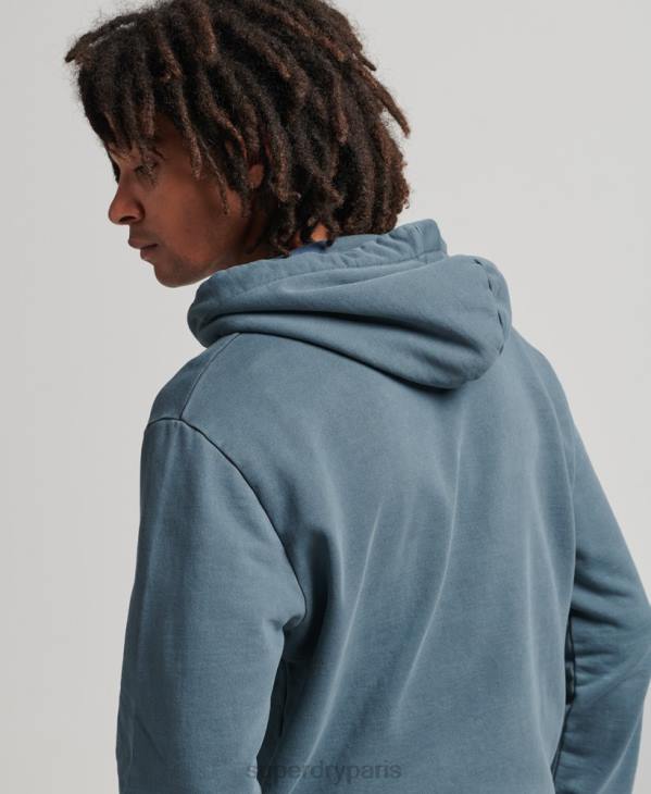 Superdry Hommes sweat à capuche club athlétique D64Z5225 vêtements marine