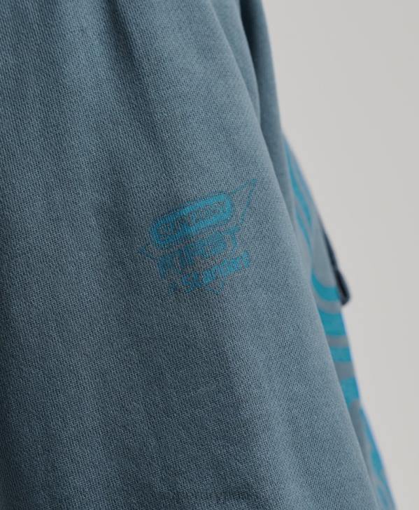 Superdry Hommes sweat à capuche club athlétique D64Z5225 vêtements marine