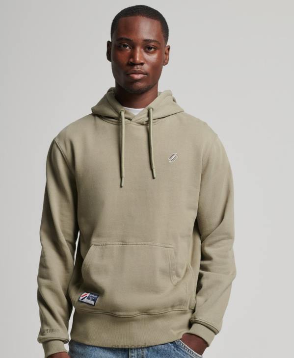 Superdry Hommes sweat à capuche essentiel D64Z5228 vêtements kaki