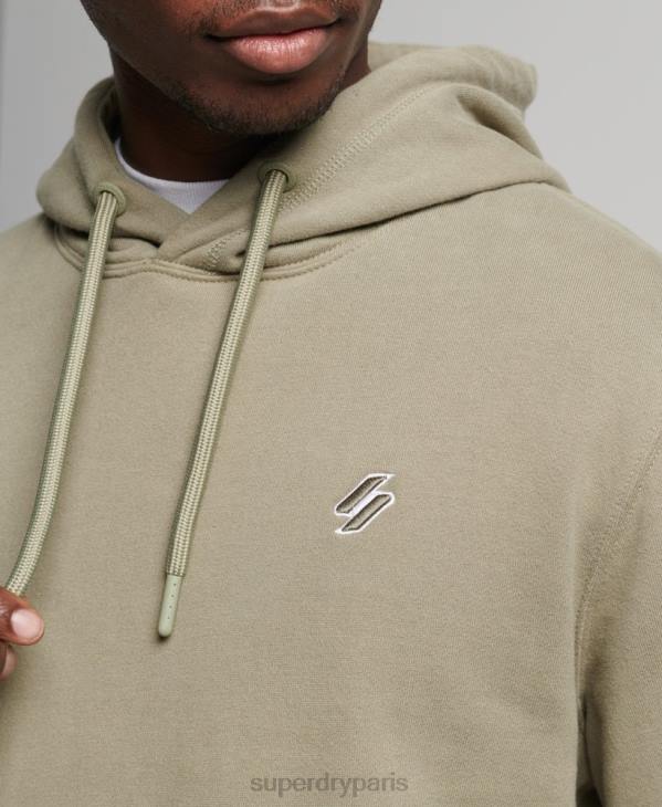 Superdry Hommes sweat à capuche essentiel D64Z5228 vêtements kaki