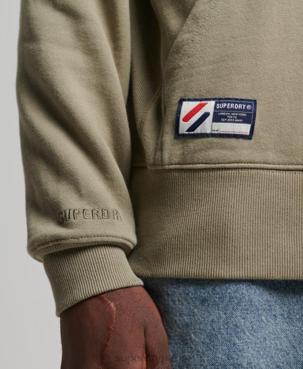 Superdry Hommes sweat à capuche essentiel D64Z5228 vêtements kaki