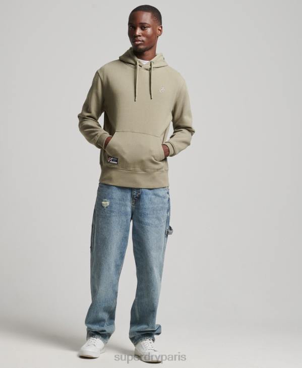 Superdry Hommes sweat à capuche essentiel D64Z5228 vêtements kaki