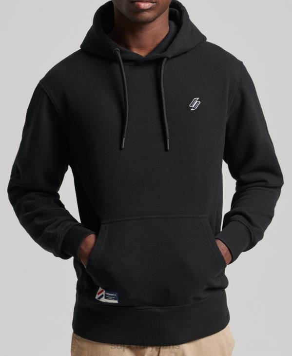 Superdry Hommes sweat à capuche essentiel D64Z861 vêtements noir