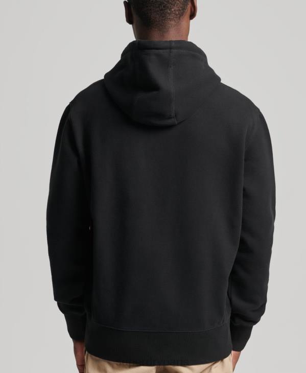 Superdry Hommes sweat à capuche essentiel D64Z861 vêtements noir