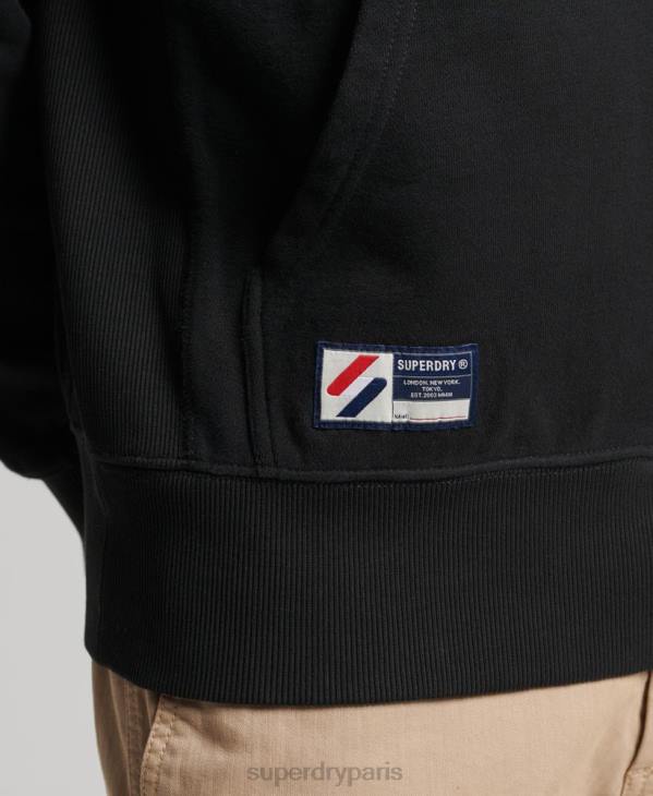 Superdry Hommes sweat à capuche essentiel D64Z861 vêtements noir