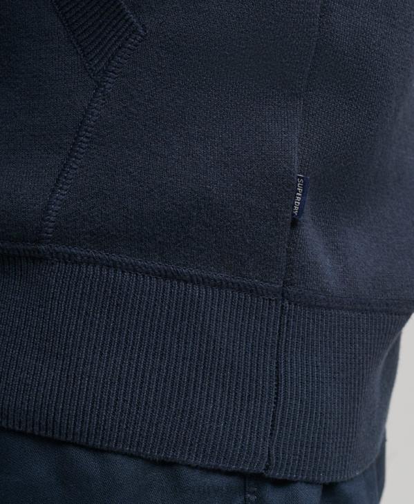 Superdry Hommes sweat à capuche essentiel en coton bio D64Z5050 vêtements marine