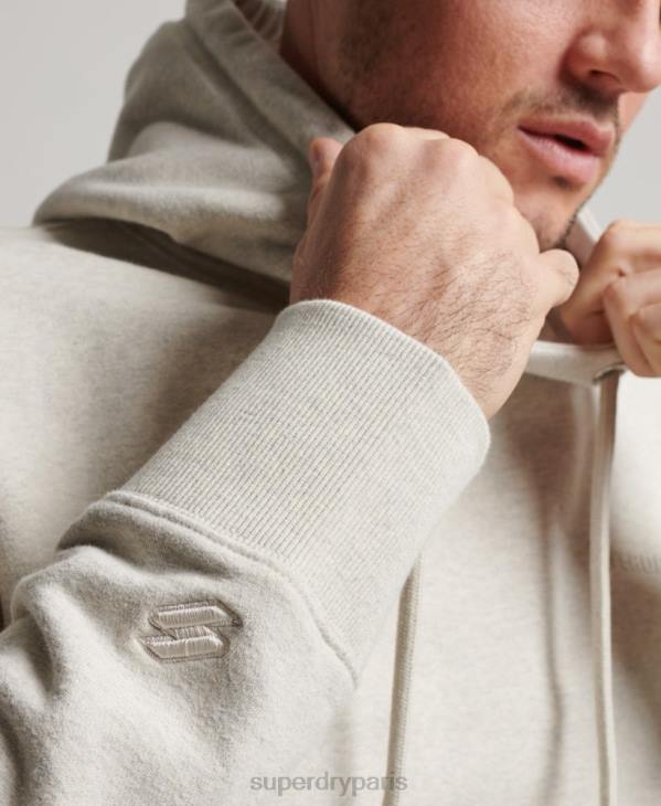 Superdry Hommes sweat à capuche essentiel surteint D64Z574 vêtements beige