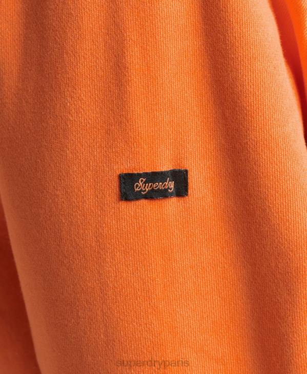 Superdry Hommes sweat à capuche graphique dans les bois D64Z707 vêtements orange