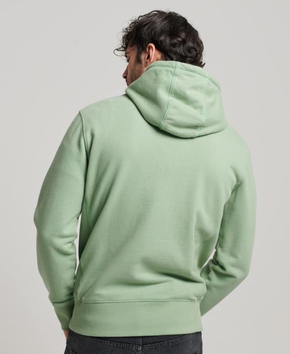 Superdry Hommes sweat à capuche à logo D64Z493 vêtements vert