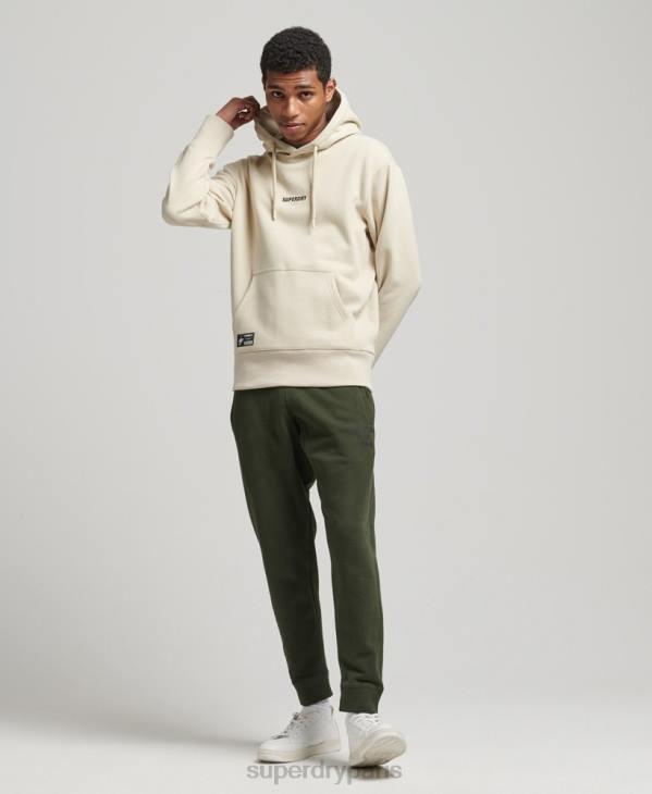 Superdry Hommes sweat à capuche à logo D64Z5997 vêtements beige