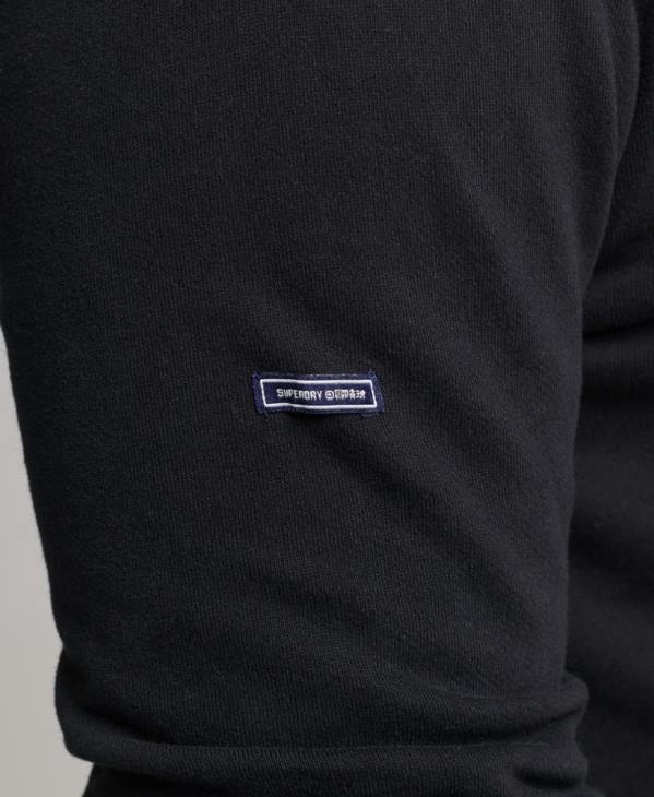 Superdry Hommes sweat à capuche à logo vintage D64Z5223 vêtements noir