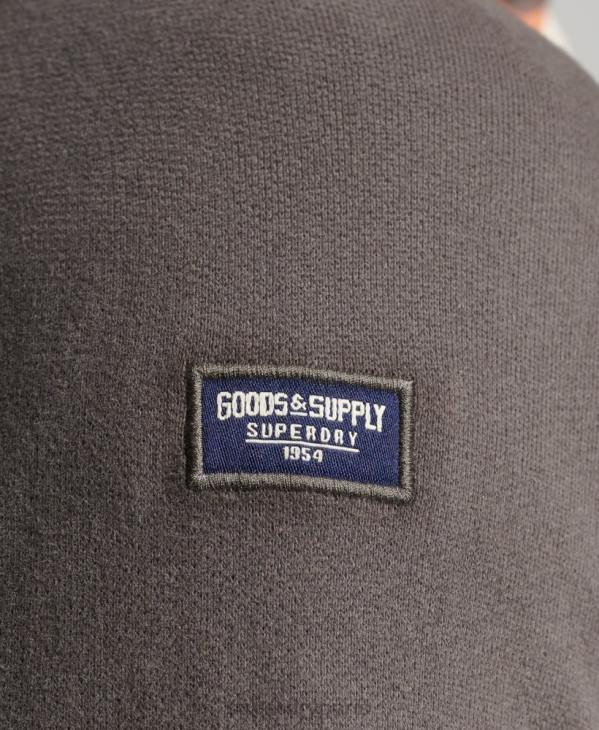 Superdry Hommes sweat à capuche raglan avec logo vintage american classics D64Z832 vêtements orange